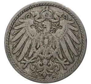 5 пфеннигов 1892 года Е Германия