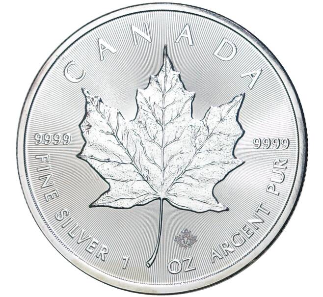 Монета 5 долларов 2017 года Канада «Кленовый лист» (Артикул K11-0269)
