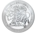 Монета 1 фунт 2021 года Остров Святой Елены «Уна и лев» (Артикул M2-52066)