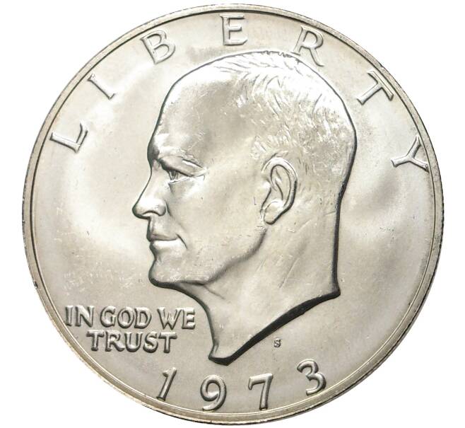 1 доллар 1973 года S США «Эйзенхауэр» (Артикул M2-52086)