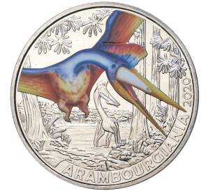 3 евро 2020 года Австрия «Супер динозавры — Арамбургиана»