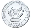 Монета 20 франков 2021 года Конго (ДРК) «Доисторическая жизнь — Археоптерикс» (Артикул M2-52111)