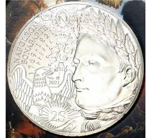 10 евро 2021 года Франция «200 со дня смерти Наполеона Бонапарта» (в буклете) — Фото №1