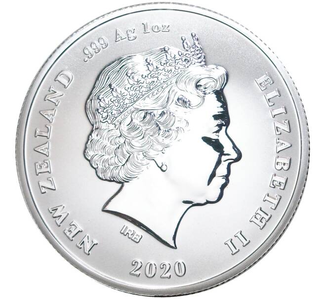Монета 1 доллар 2020 года Новая Зеландия «Чатемский пингвин» (Артикул M2-52333)