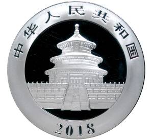 10 юаней 2018 года Китай «Панда» — Фото №2