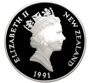 5 долларов 1991 года Новая Зеландия «Чемпионат мира по регби»