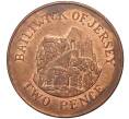 Монета 2 пенса 2002 года Джерси (Артикул K27-5114)
