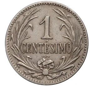 1 сентесимо 1924 года Уругвай