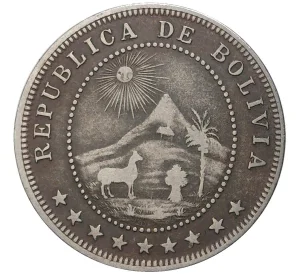 5 сентаво 1909 года Боливия