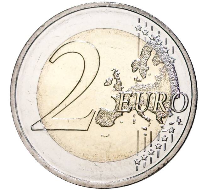 Монета 2 евро 2021 года Латвия «100 лет признанию государственной независимости Латвии» (Артикул M2-52462)