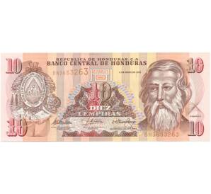 10 лемпир 2010 года Гондурас — Фото №1