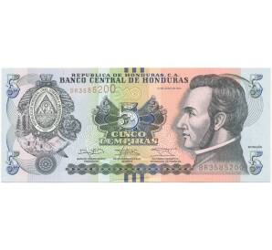 5 лемпир 2014 года Гондурас — Фото №1