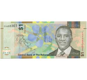 1 доллар 2017 года Багамские острова — Фото №1