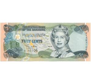 1/2 доллара 2001 года Багамские острова — Фото №1