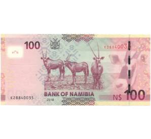 100 долларов 2018 года Намибия