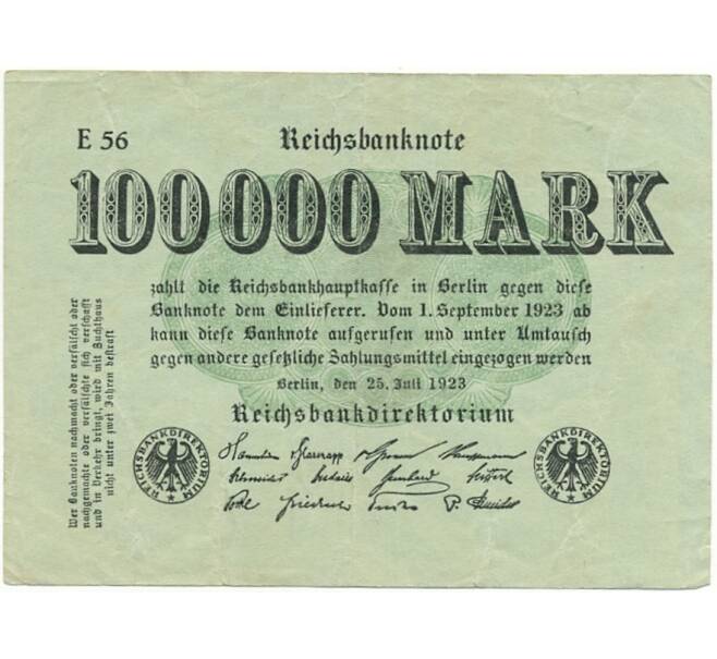 100000 марок 1923 года Германия (Артикул B2-7574)