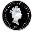 Монета 2 доллара 2011 года Ниуэ «Пираты Карибского моря — Джек Рэкхем» (Артикул M2-52518)