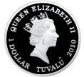 Монета 1 доллар 2010 года Тувалу «Грузовики — Isuzu GigaMAX» (Артикул M2-52520)