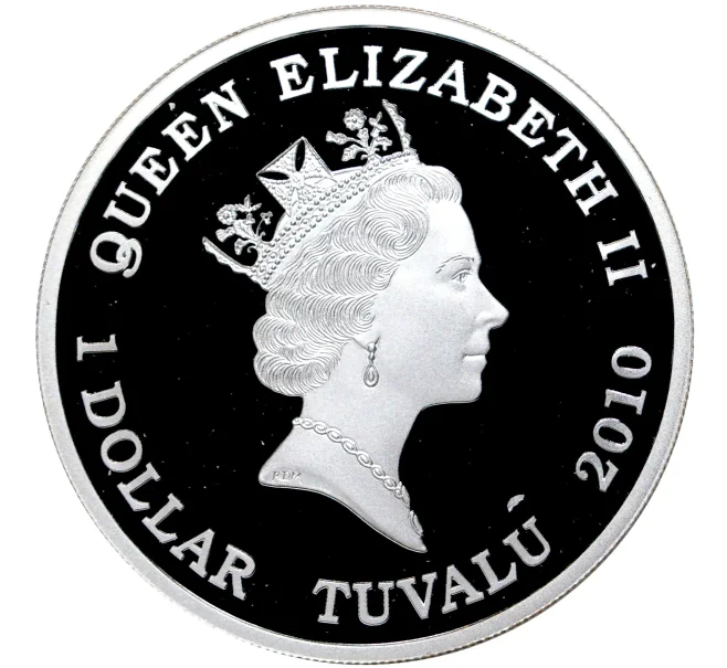 Монета 1 доллар 2010 года Тувалу «Грузовики — Isuzu GigaMAX» (Артикул M2-52520)