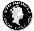 Монета 1 доллар 2010 года Тувалу «Грузовики — Freightliner Cascadia» (Артикул M2-52523)