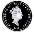 Монета 2 доллара 2009 года Ниуэ «Русский балет (Русские сезоны в Париже) — Анна Павлова» (Артикул M2-52526)