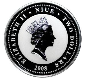 2 доллара 2008 года Ниуэ «Автомобили ГАЗ — ГАЗ М-20 Победа» — Фото №2