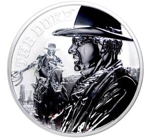 1 доллар 2020 года Тувалу «The Duke» — Фото №1