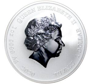 1 доллар 2020 года Тувалу «The Duke» — Фото №2