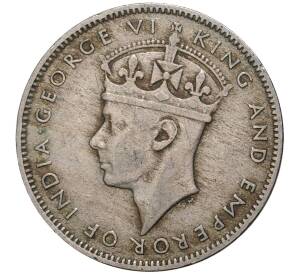 5 центов 1939 года Британский Гондурас