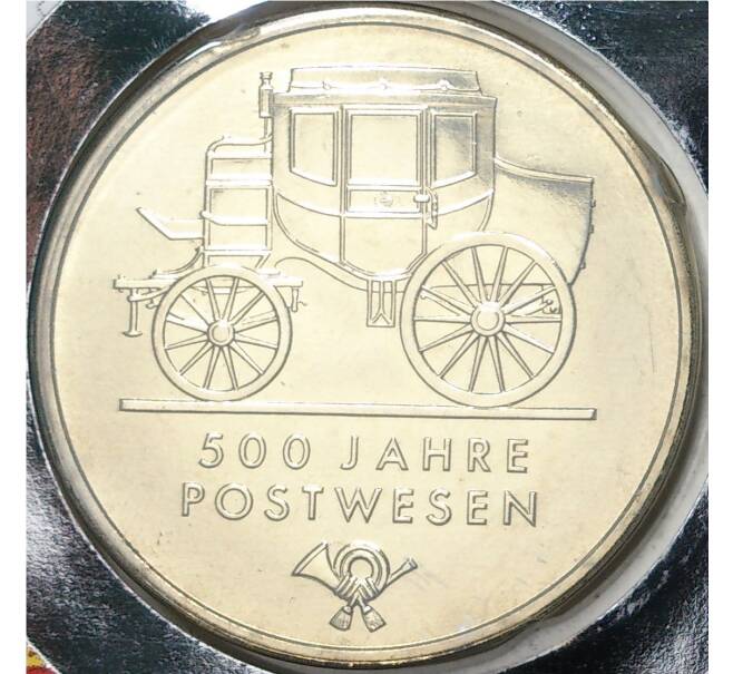 5 марок 1990 года Восточная Германия (ГДР) «500 лет почте» (Артикул K27-5321)