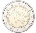Монета 2 евро 2021 года Эстония «Волк» (Артикул M2-52652)
