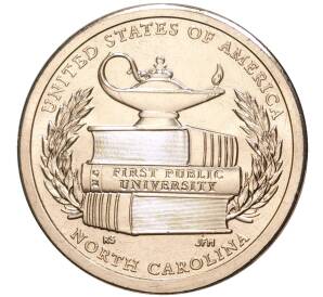 1 доллар 2021 года Р США «Американские инновации — Первый государственный университет» — Фото №1