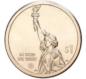 1 доллар 2021 года Р США «Американские инновации — Первый государственный университет» — Фото №2