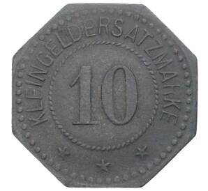 10 пфеннигов 1917 года Германия — город Виттенберг (Нотгельд)