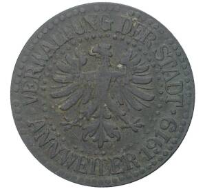 10 пфеннигов 1919 года Германия — город Анвайлер (Нотгельд)