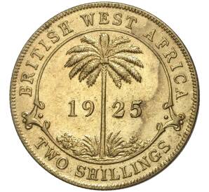 2 шиллинга 1925 года Британская Западная Африка