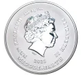 Монета 1 доллар 2021 года Новая Зеландия «20-летии фильма Властелин Колец — Фродо» (Артикул M2-52790)