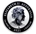 Монета 1 доллар 2021 года Австралия «Мифы и легенды — Дракон» (Артикул M2-52841)