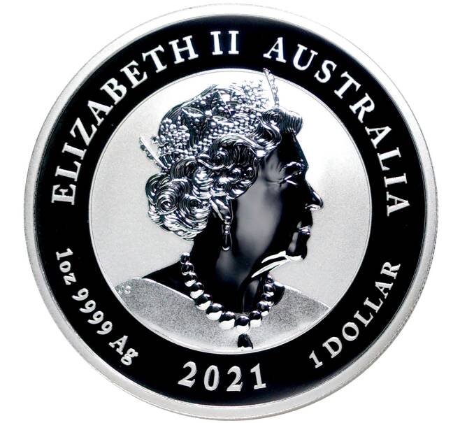 Монета 1 доллар 2021 года Австралия «Квокка» (Артикул M2-52843)