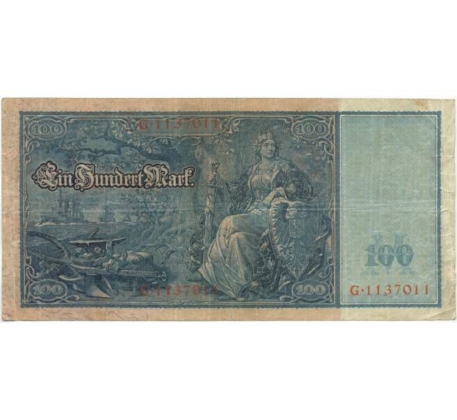 Банкнота 100 марок 1910 года Германия (Артикул B2-7614)