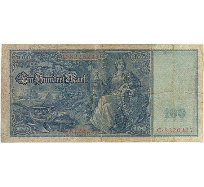 Банкнота 100 марок 1910 года Германия (Артикул B2-7628)