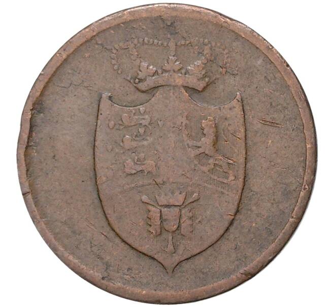 Монета 3 скиллинга 1815 года Дания (Артикул: K27-5394) — Фото №2