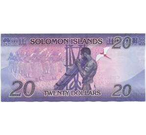20 долларов 2017 года Соломоновы острова — Фото №2