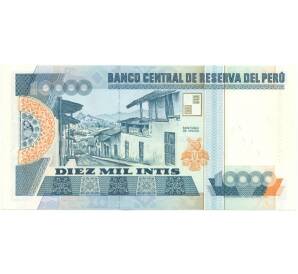 10000 инти 1988 года Перу — Фото №2