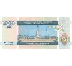 1000 франков 2006 года Бурунди
