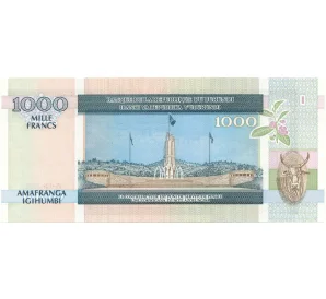 1000 франков 2006 года Бурунди