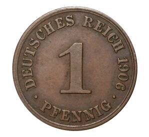 1 пфенниг 1906 года А — Фото №1