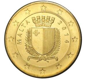 5 евро 2014 года Мальта «100 лет началу Первой Мировой войны» — Фото №2
