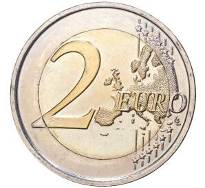 2 евро 2014 года Бельгия «100 лет началу Первой Мировой войны» — Фото №2