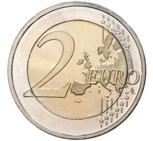 2 евро 2018 года А Германия «100 лет со дня рождения Гельмута Шмидта»